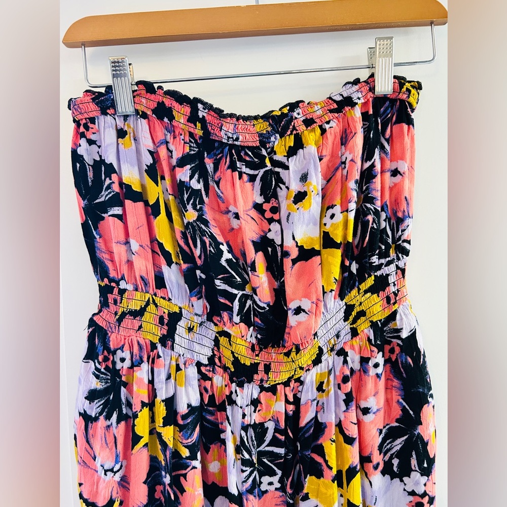 SO “Good for Life” Smocked top - jumpsuit - M - Picture 2 of 4